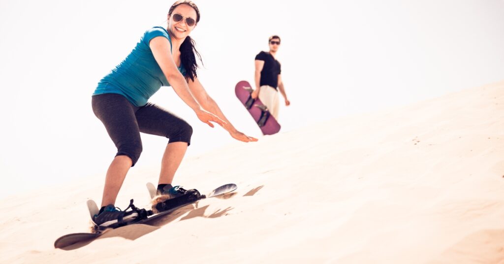 אקסטרים Sandboarding